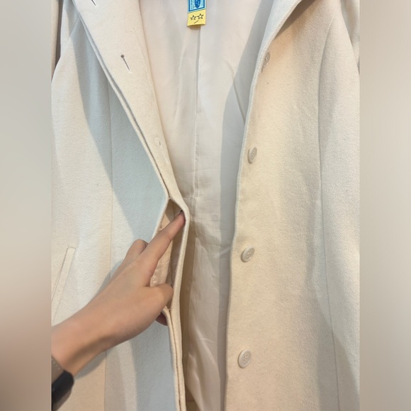 Hooded wool vintage coat - Picture 4 of 6